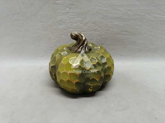 Polyresin Artwork: Pumpkin of the Harvest Season